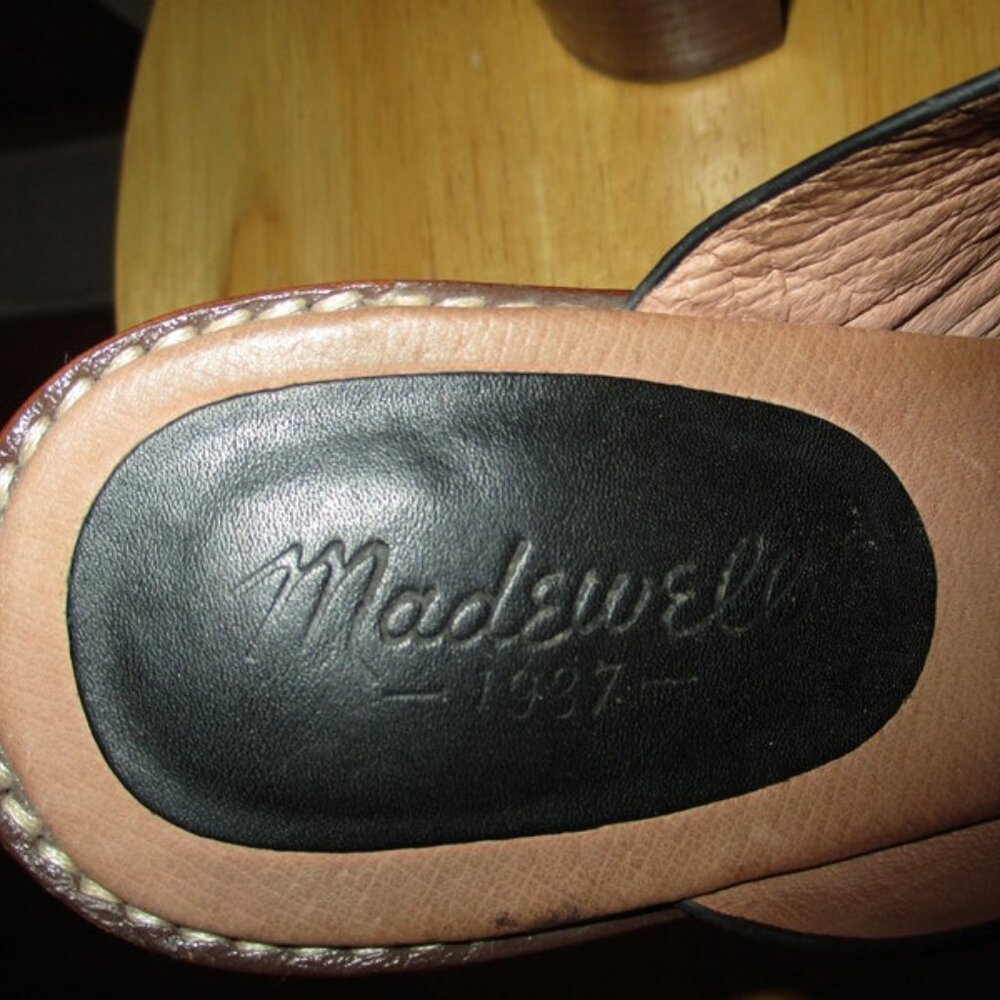 MADEWELL Open Toe Hi-Heel Mules - Picture 3 of 8